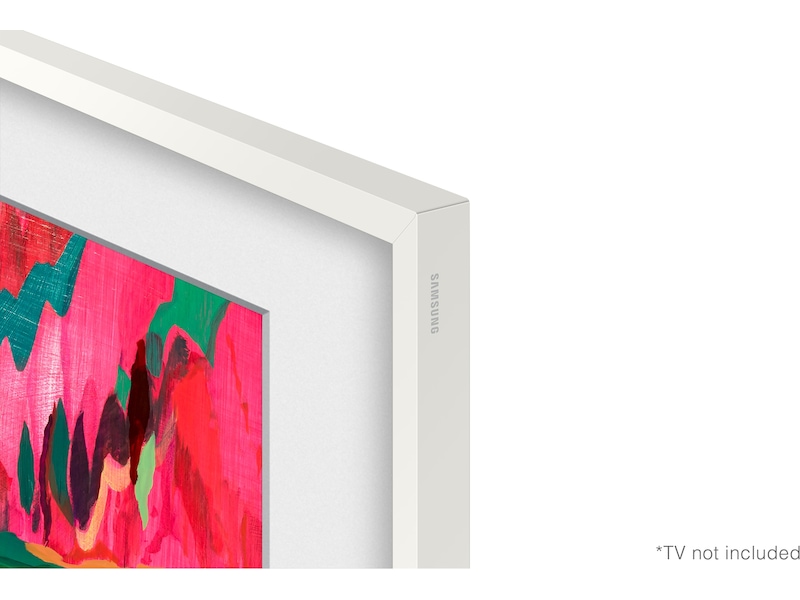 Samsung 85" ramme til The Frame og The Frame Pro (2021-2025, Hvid) TV-rammer & tilbehør