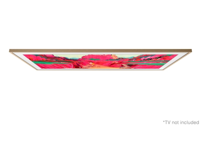 Samsung 85" ramme til The Frame og The Frame Pro (2021-2025, Beige Wood/Teak) TV-rammer & tilbehør