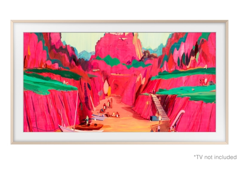 Samsung 65" ramme til The Frame og The Frame Pro (2021-2025, sand gold) TV-rammer & tilbehør