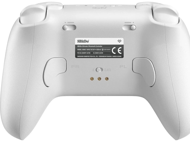 8BitDo Ultimate 2 trådløs Bluetooth Controller (hvidt) Gamepad