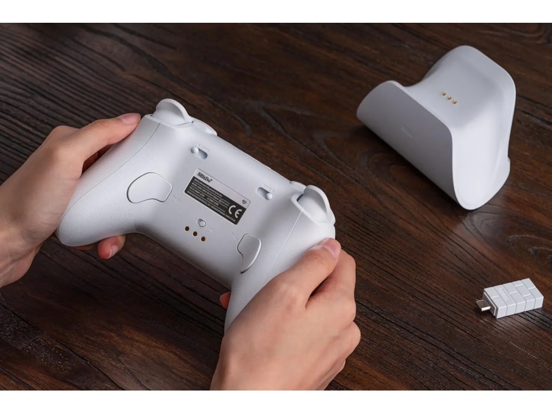 8BitDo Ultimate 2 trådløs Bluetooth Controller (hvidt) Gamepad