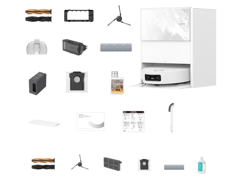 Dreame Aqua10 Ultra Track Complete Robotstøvsuger (hvid) Robotstøvsugere