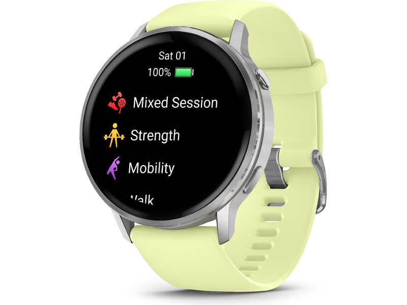 Garmin Venu 4 45mm GPS (silver/citron) Smartwatches