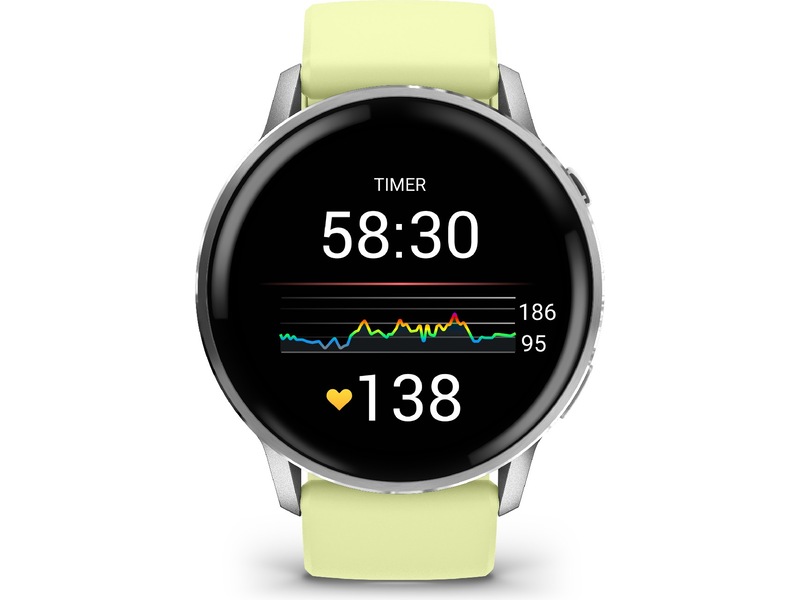 Garmin Venu 4 45mm GPS (silver/citron) Smartwatches