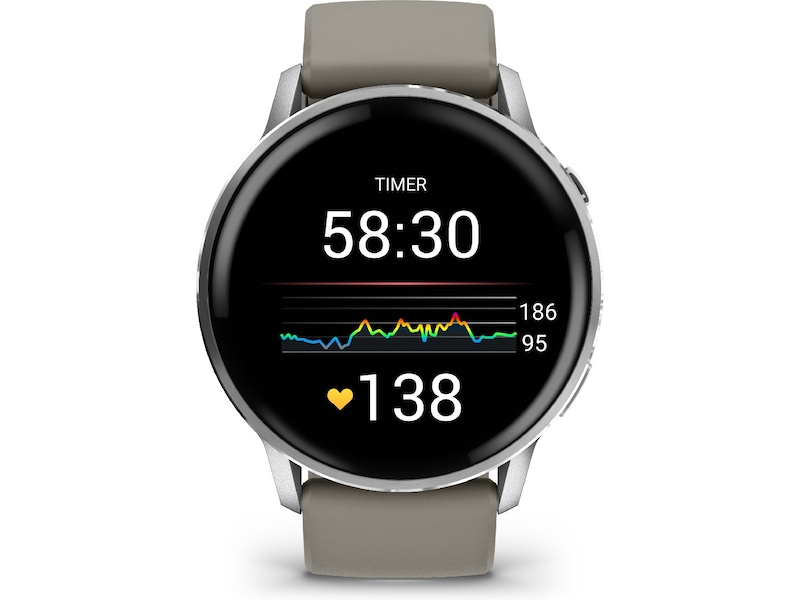 Garmin Venu 4 45mm GPS (silver/gray) Smartwatches