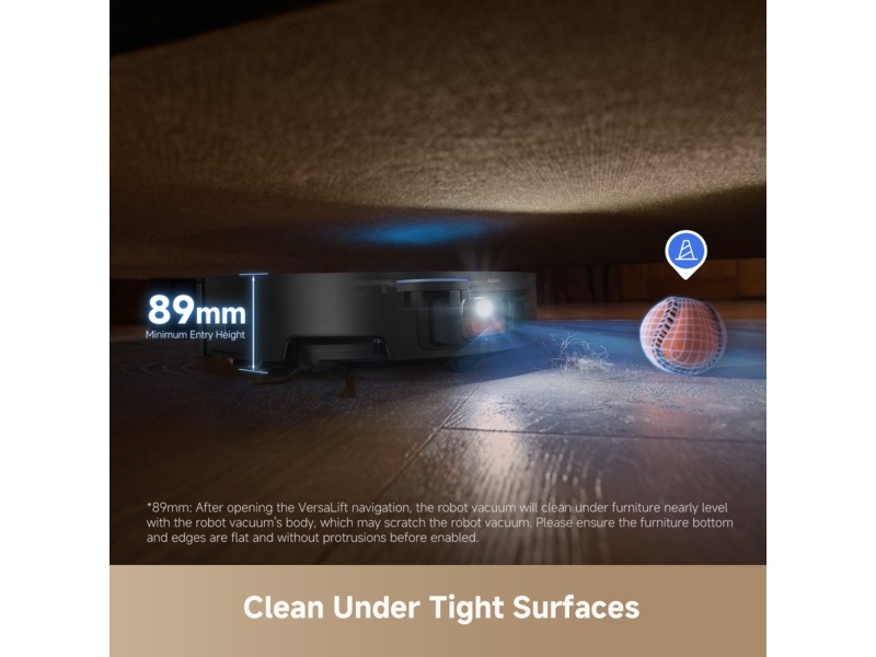 Dreame X50 Ultra Robotstøvsuger (sort) Robotstøvsugere