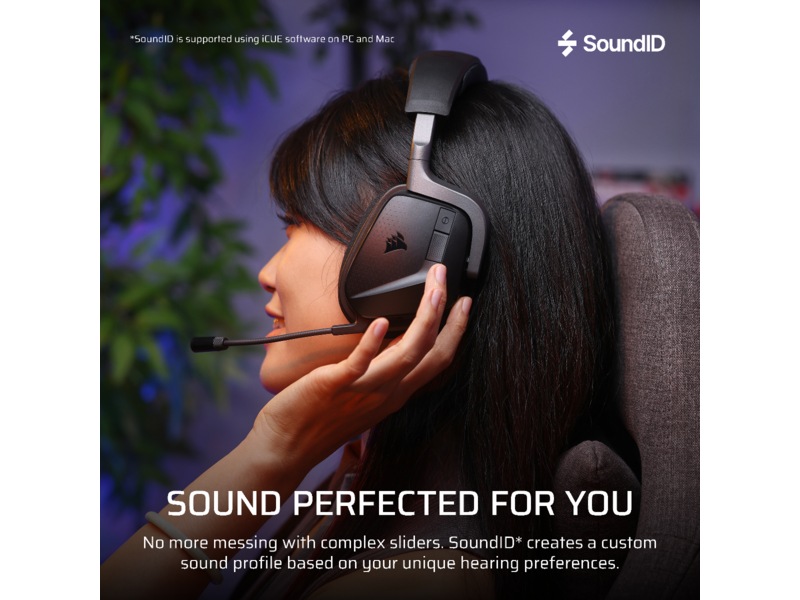 Corsair VOID MAX v2 Trådløst Gamingheadset (sort) Gamingheadset