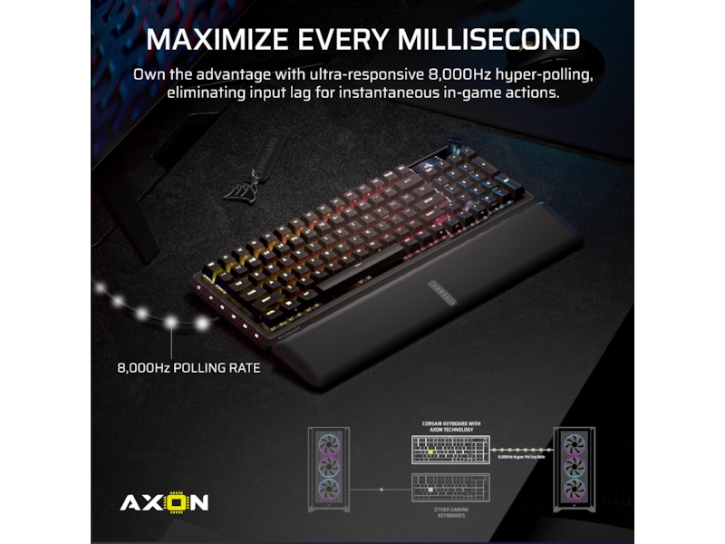 Corsair Vanguard PRO 96 RGB Gamingtastatur (sort) Gamingkeyboard