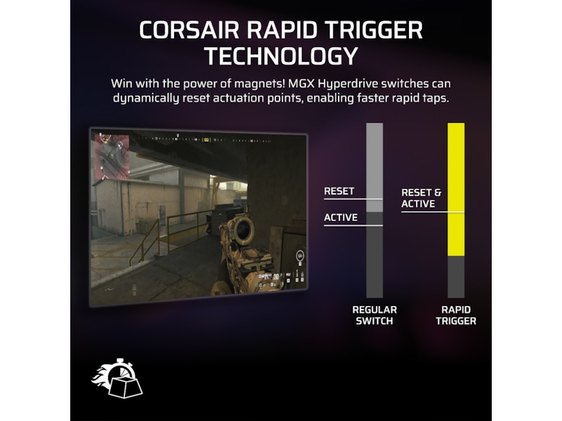 Corsair Vanguard PRO 96 RGB Gamingtastatur (sort) Gamingkeyboard