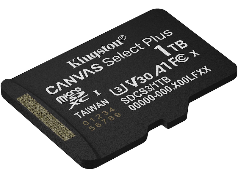 Kingston microSDXC Canvas Select Plus 1TB Flash-hukommelse