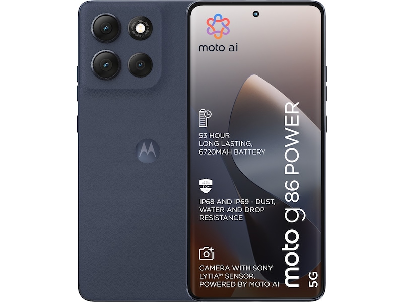 Motorola G86  Power 512GB (spellbound) Mobiltelefoner