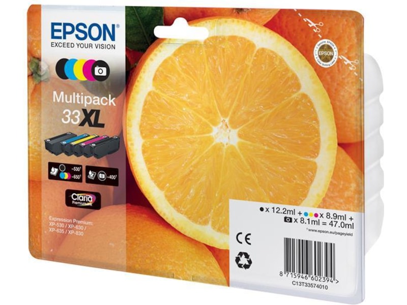 Epson Blæk 33XL Multipack Blækpatroner