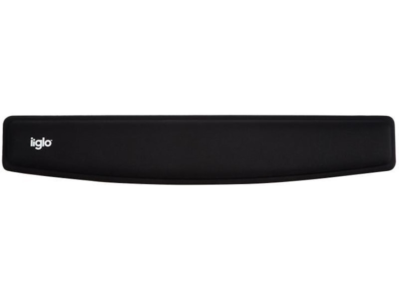 iiglo Gelpad Håndleddstøtte (sort) Tilbehør til gaming tastatur og mus