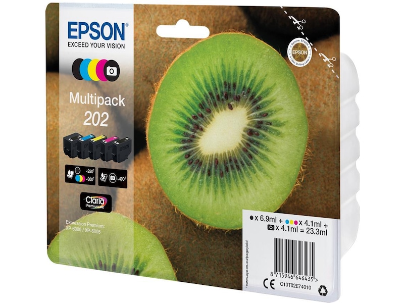Epson 202 Multipack (5clr) Blækpatroner