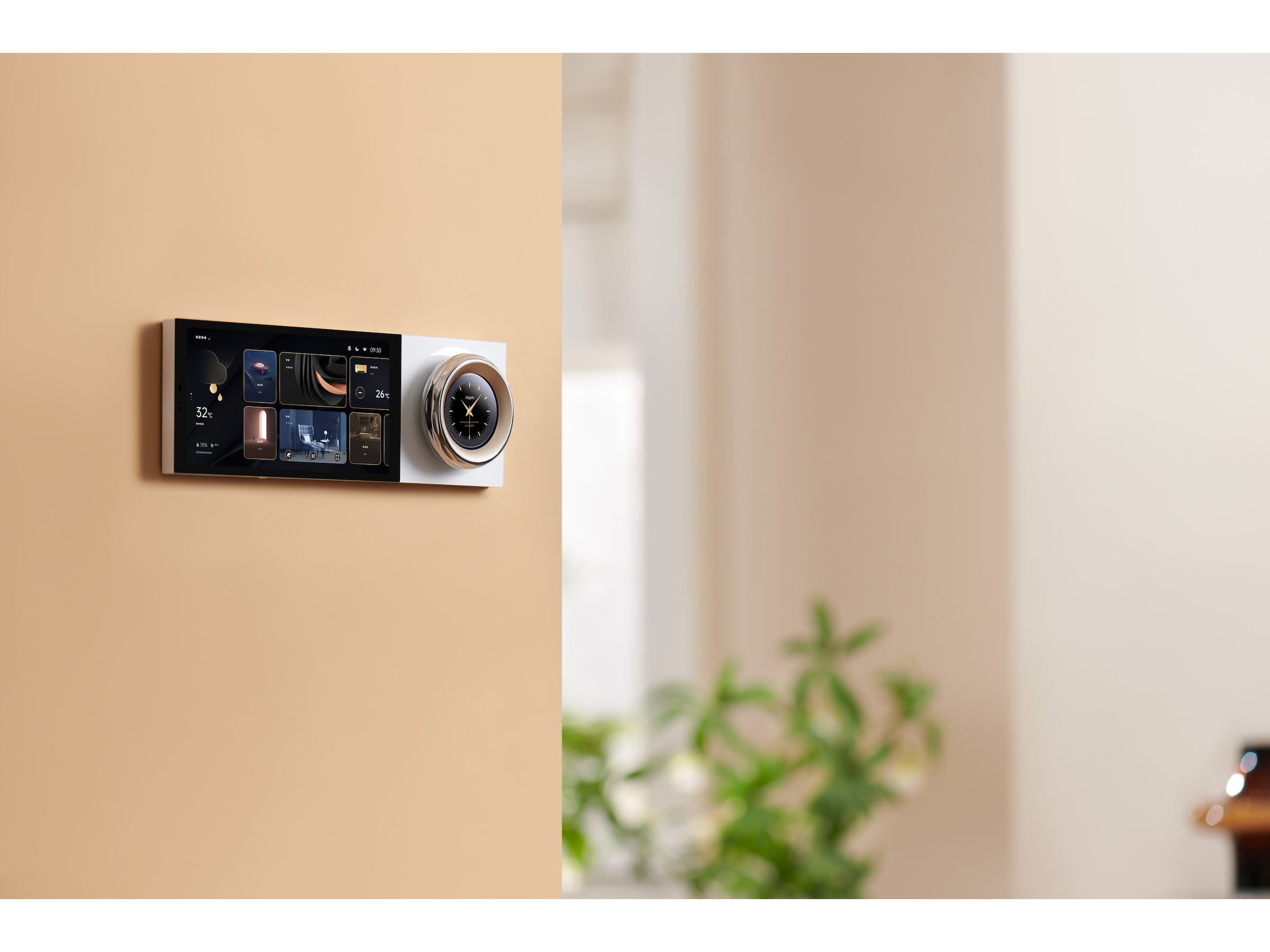 Aqara MP-K03D Panel Hub S1 Kontakter, lysdæmpere & lyskontrol