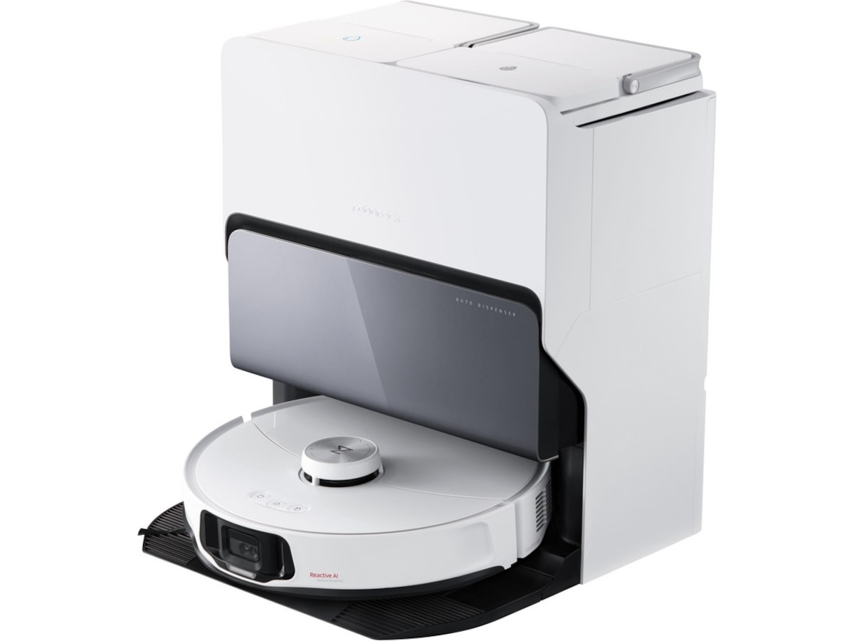 Roborock S8 MaxV Ultra robotstøvsuger (hvid) Robotstøvsugere