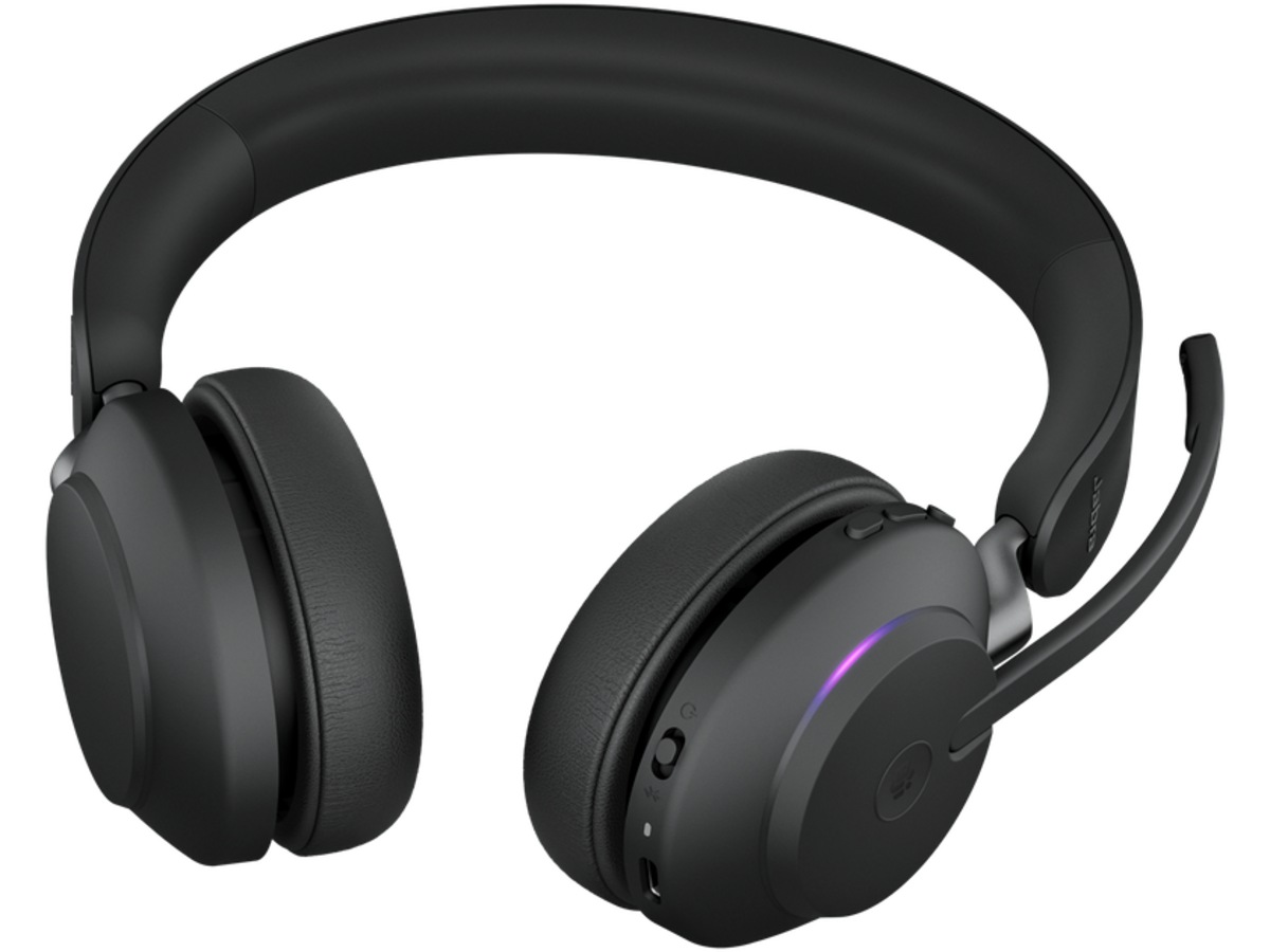 Jabra Evolve2 65, Link380c MS Stereo Black Trådløst headset