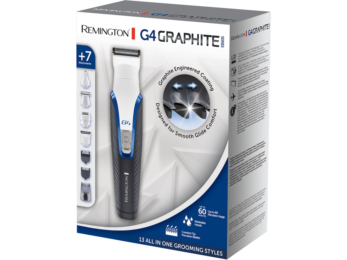 Remington Graphite Series G4 personlig trimmer Barbermaskine