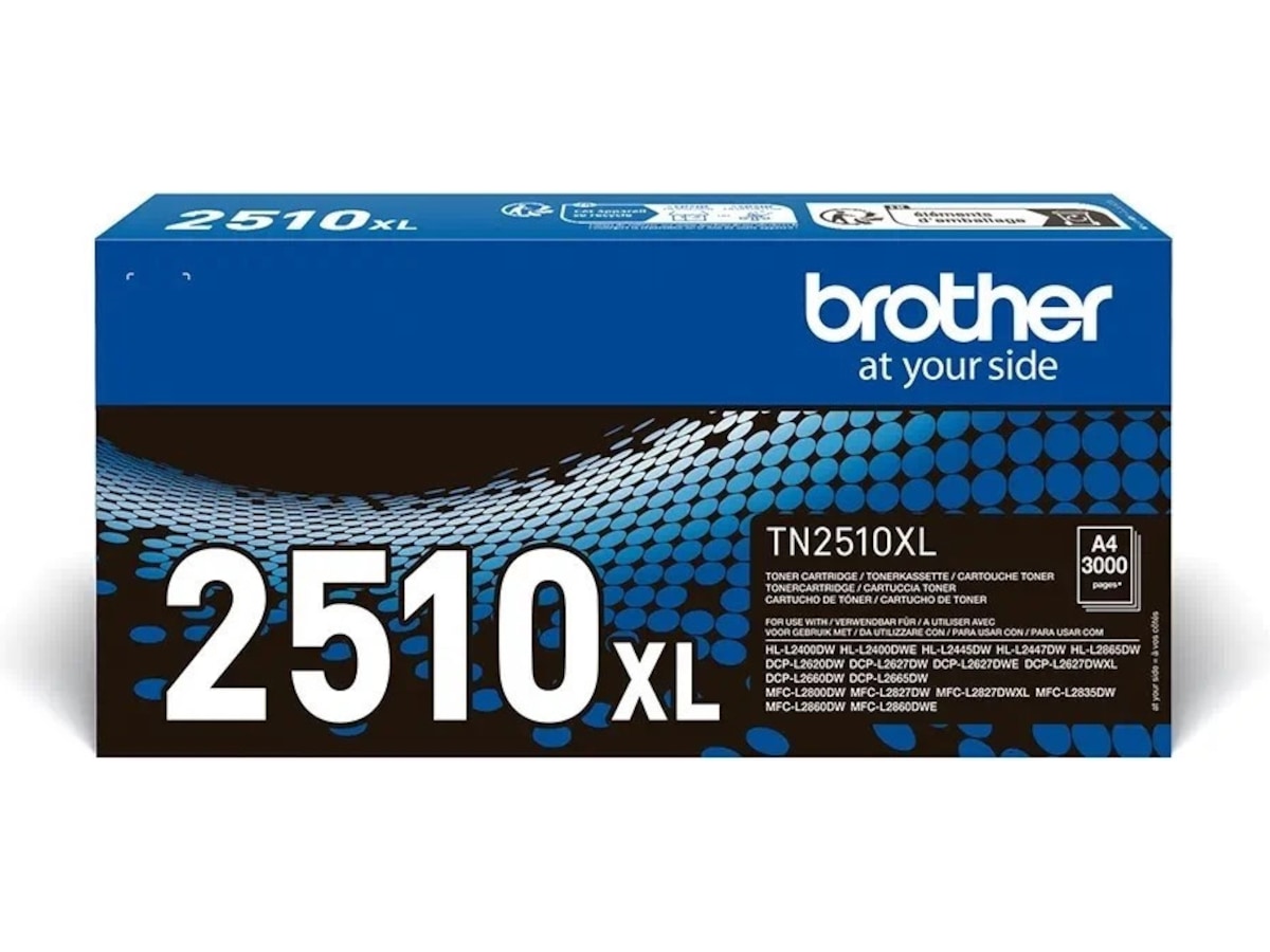 Brother toner TN2510XL sort Laser Toner