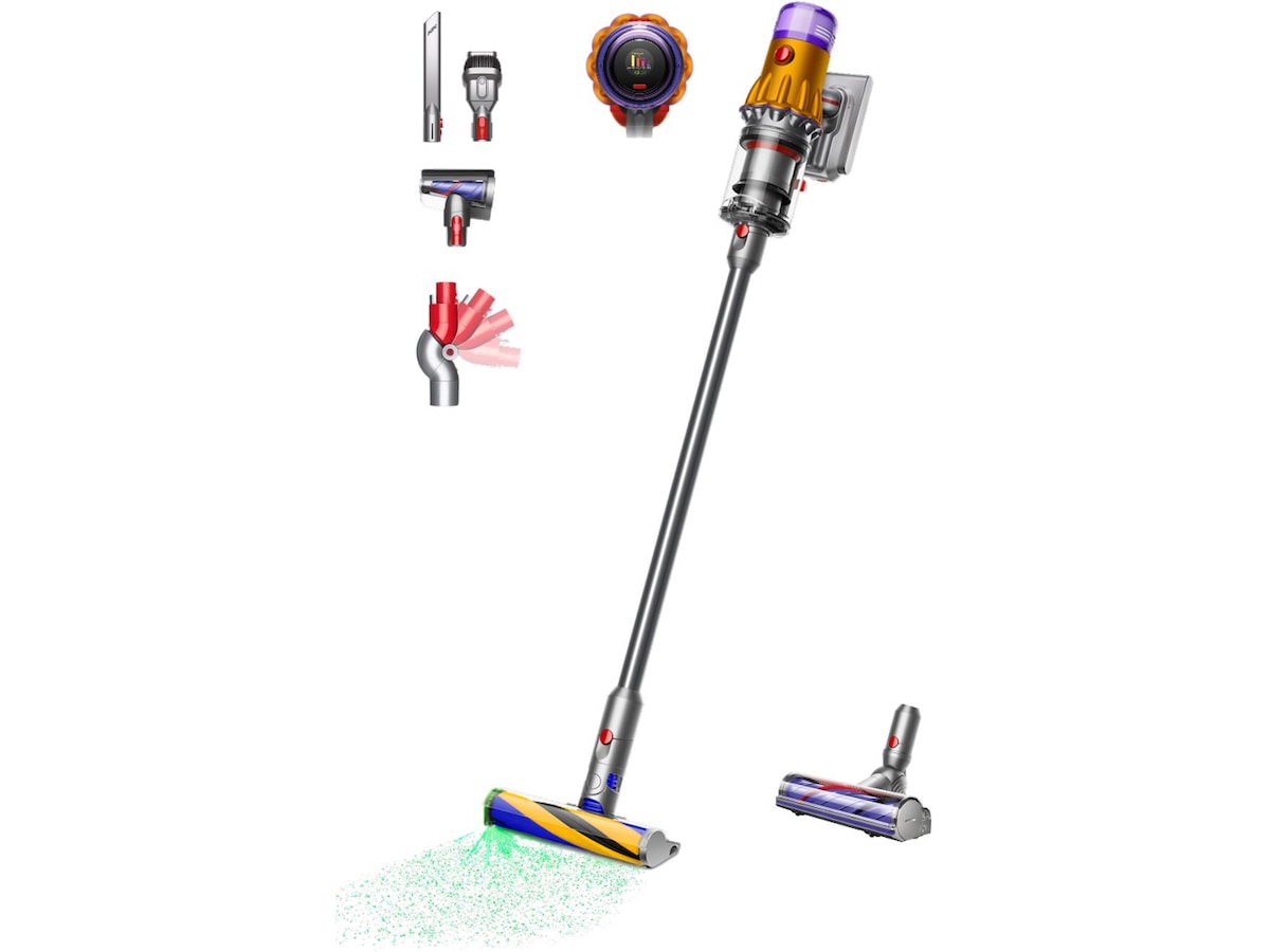 Dyson V12 Detect Slim Absolute trådløs støvsuger Ledningsfrie støvsugere