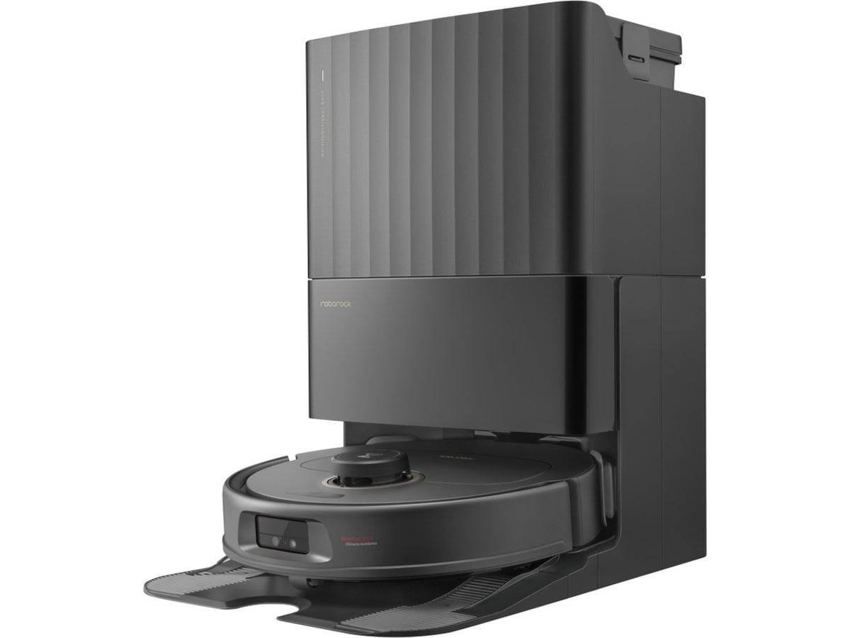 Roborock Qrevo MaxV Robotstøvsuger (sort) Robotstøvsugere