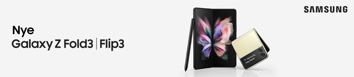 Køb Samsung Galaxy Z Fold3 og Z Flip3