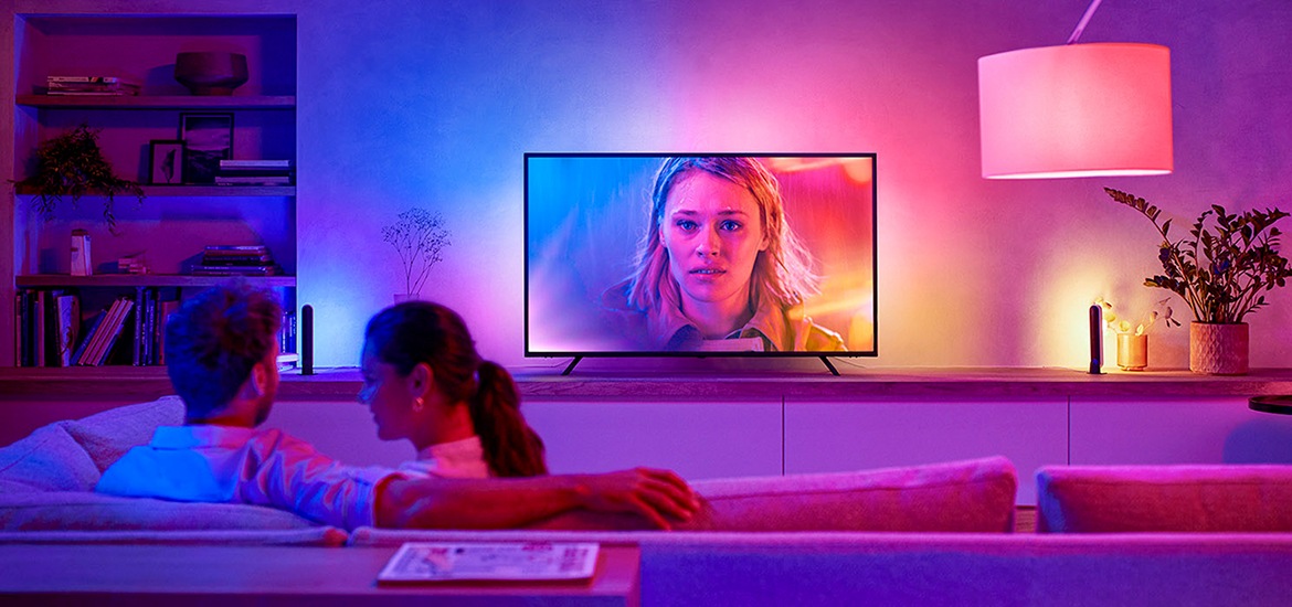 Gør TV-oplevelsen helt fantastisk med smartbelysning