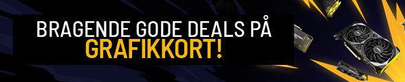 Bragende gode deals på Grafikkort