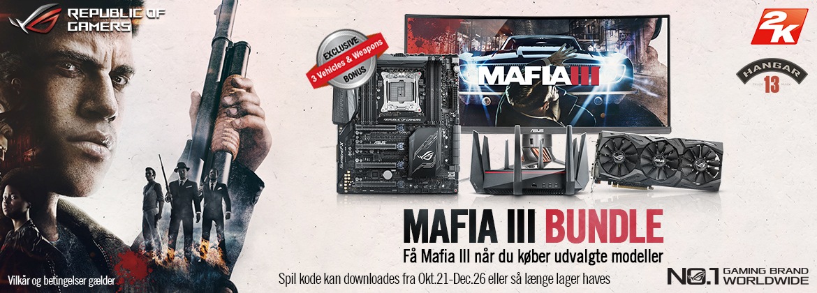 ASUS Mafia 3 bundle