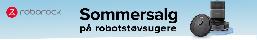 Sommersalg på Robotstøvsugere