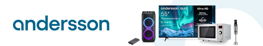 Bilde av Andersson produkter og logo