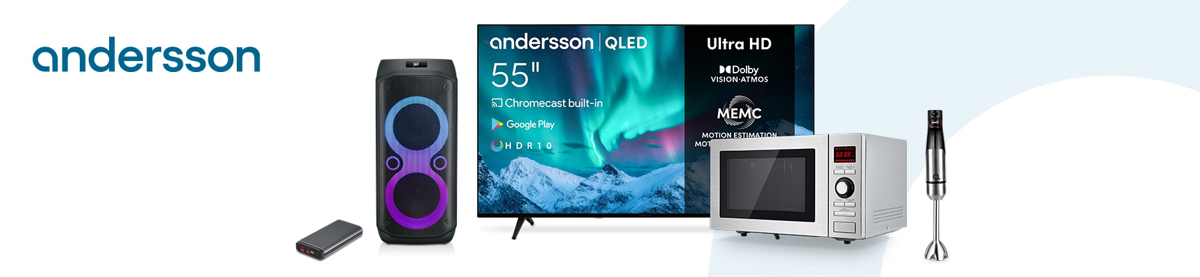 Bilde av Andersson produkter og logo