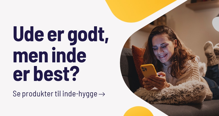 ude er godt, men inde er best.