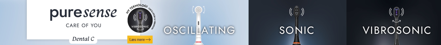 Dental C eltandbørster og vandflossere