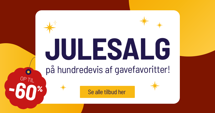 Julesalg på hundrefevis af gavefavoritter!