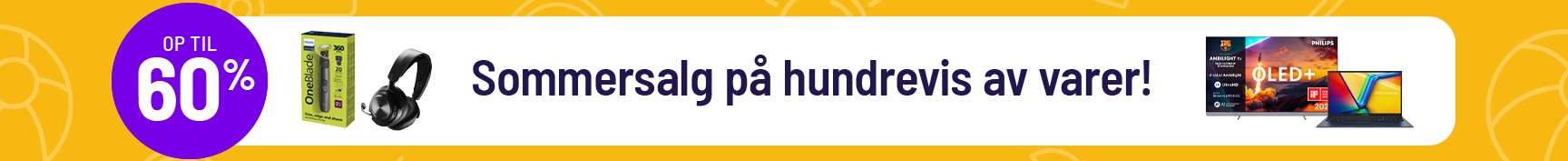 Sommersalg hos komplett
