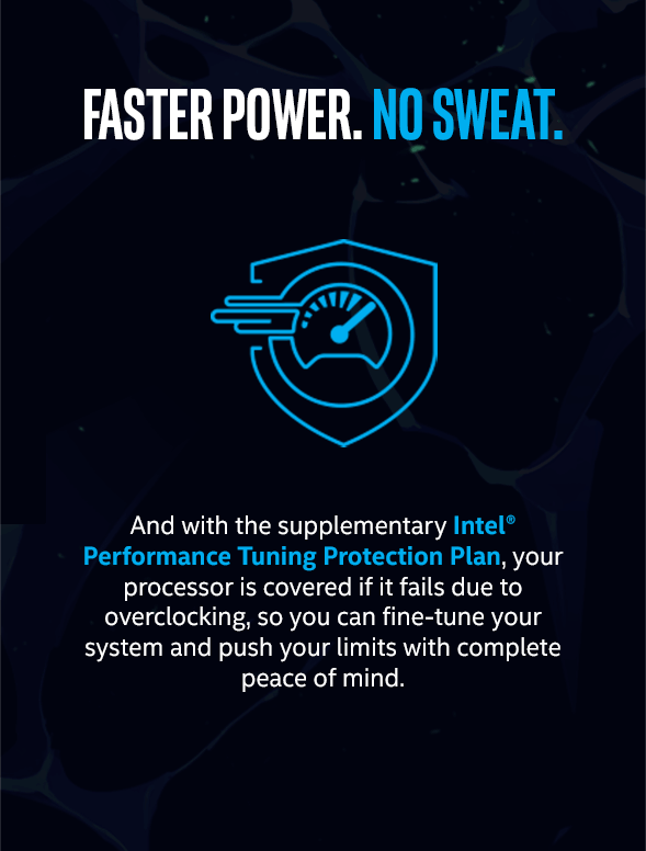 Faster Power. No Sweat