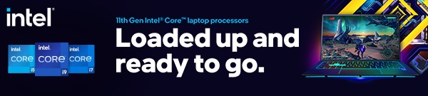 Gamer-PCer med 11th. gen Intel Core processor