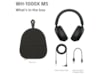 Sony WH-1000XM5 Trådløse høretelefoner, Over-Ear (sort) Høretelefoner