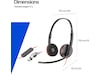 Poly Blackwire MS 3320 USB-C Headset Kablet headset