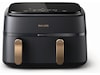 Philips dual basket airfryer 9L NA352/00 (grå/kobber) Airfryer