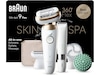 Braun Silk-épil 9 Flex 3S SkinSpa Epilator SES9-481 (hvid/guld) Epilator & IPL-hårfjerning