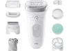Braun Silk-épil 7 SkinSpa SE7-081 Epilator (hvid/sølv) Epilator & IPL-hårfjerning