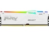 Kingston FURY Beast RGB DDR5 6000MHz 32GB (hvid) Hukommelse (RAM)