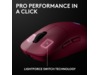 Logitech PRO 2 Lightspeed Trådløs Gamingmus (lyserød) Gamingmus