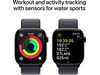 Apple Watch Series 10 46mm GPS + LTE Aluminium (pianosort) Smartwatches