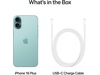 iPhone 16 Plus 128GB (grønblå) Mobiltelefoner
