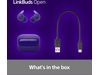 Sony Linkbuds Open true wireless ørepropper (lilla) In-ear høretelefoner