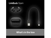 Sony Linkbuds Open True Wireless ørepropper (sort) In-ear høretelefoner