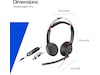 Poly Blackwire 5220 MS Teams USB-C Headset Kablet headset